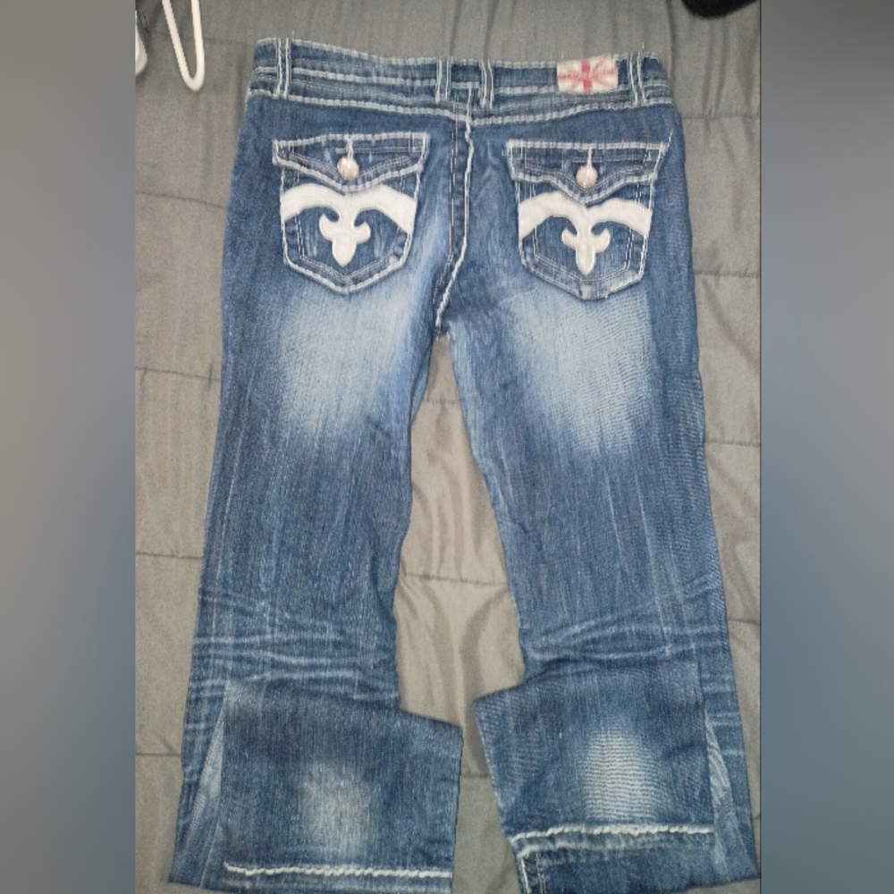 Stylish Machine Blue Women's Jeans